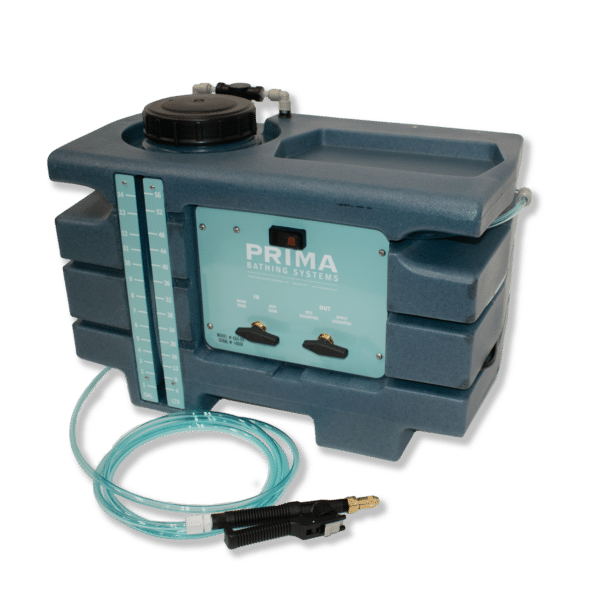 The Prima Bathing System unit used at Sun City Grooming